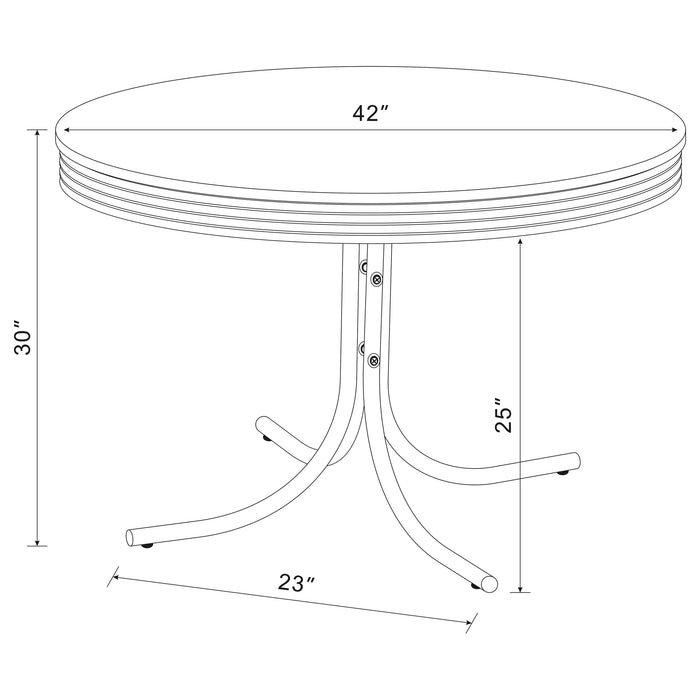 Five Star Furniture - Retro Dining Set