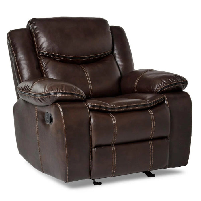 Five Star Furniture - Bastrop Glider Reclining Chair in Brown 8230BRW-1