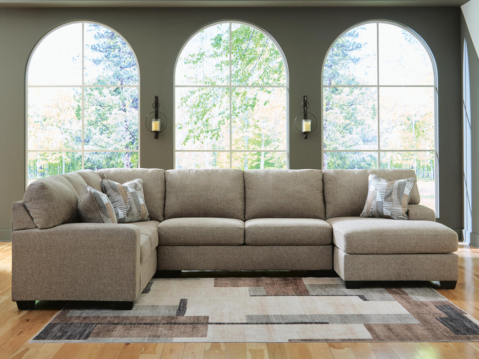 Five Star Furniture - Newellen Sleeper Sectional with Chaise