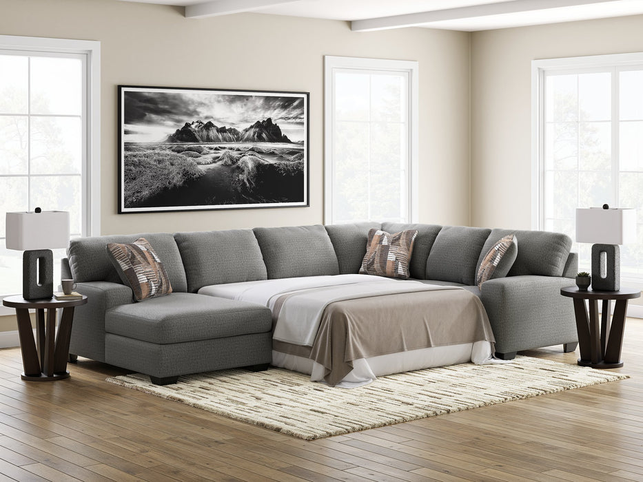 Five Star Furniture - Clarington Sleeper Sectional with Chaise