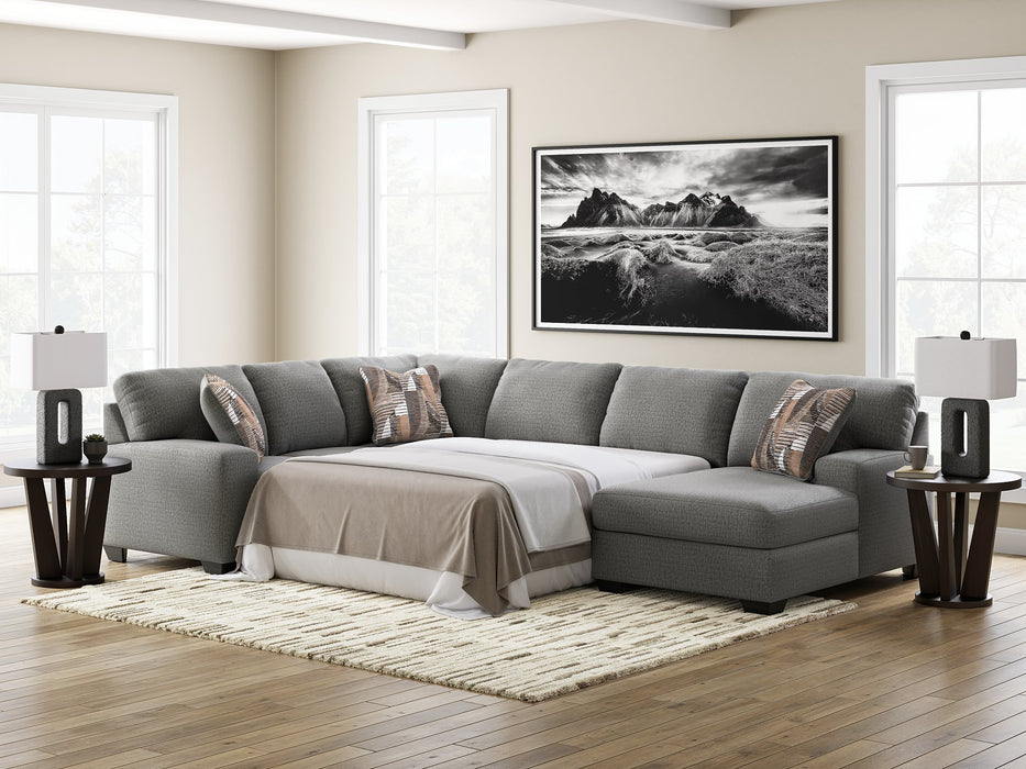 Five Star Furniture - Clarington Sleeper Sectional with Chaise