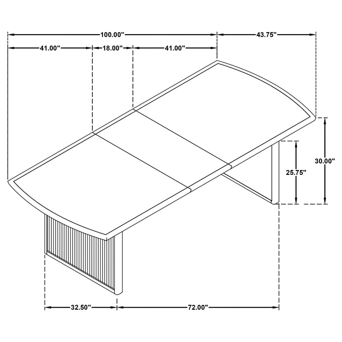 Five Star Furniture - Brookmead Extension Dining Table