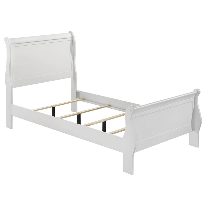 Five Star Furniture - Louis Philippe Sleigh Panel Bed