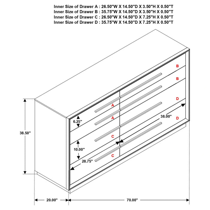 Five Star Furniture - Durango Dresser