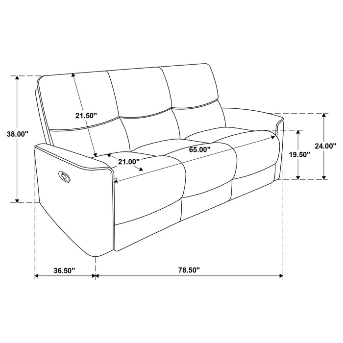 Five Star Furniture - Navarro Reclining Sofa Set