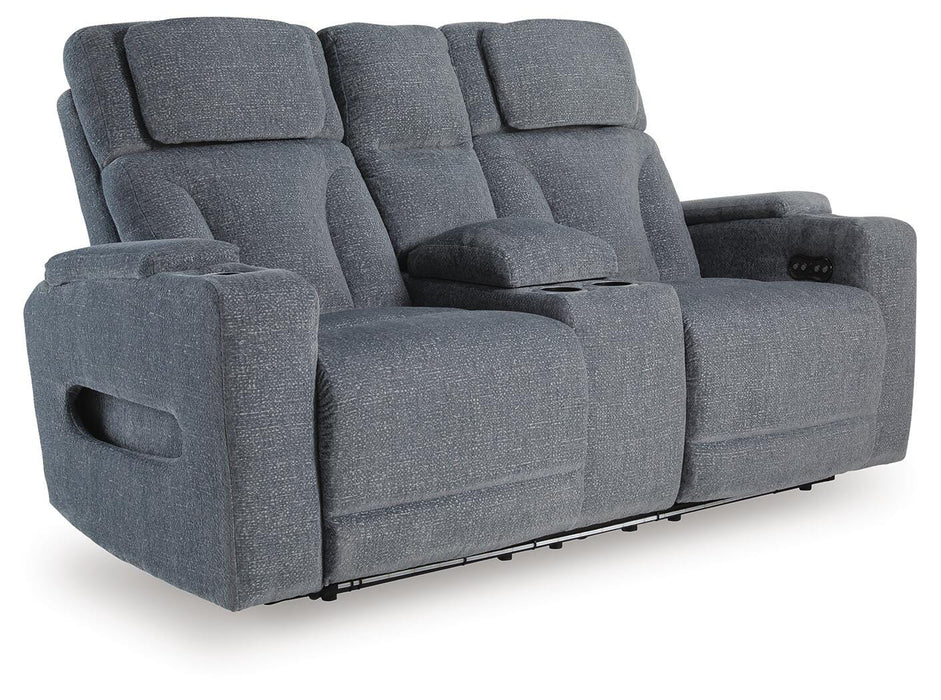 Five Star Furniture - Studio Cave Power Reclining Loveseat with Console
