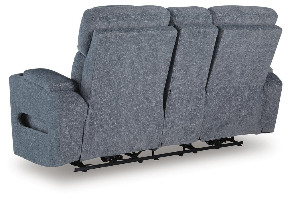 Five Star Furniture - Studio Cave Power Reclining Loveseat with Console