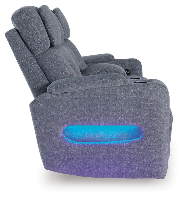 Five Star Furniture - Studio Cave Power Reclining Loveseat with Console