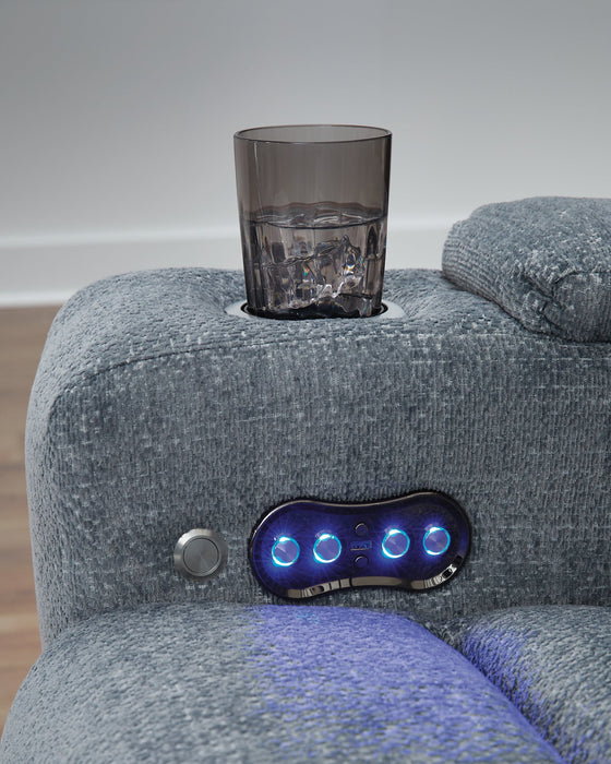 Five Star Furniture - Studio Cave Power Reclining Loveseat with Console