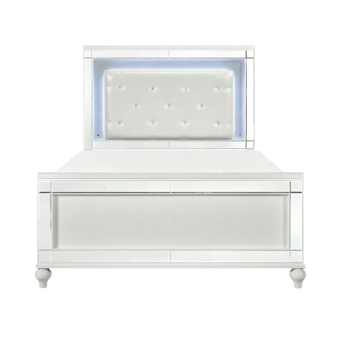 Five Star Furniture - Alonza Queen LED Panel Bed 1845LED-1