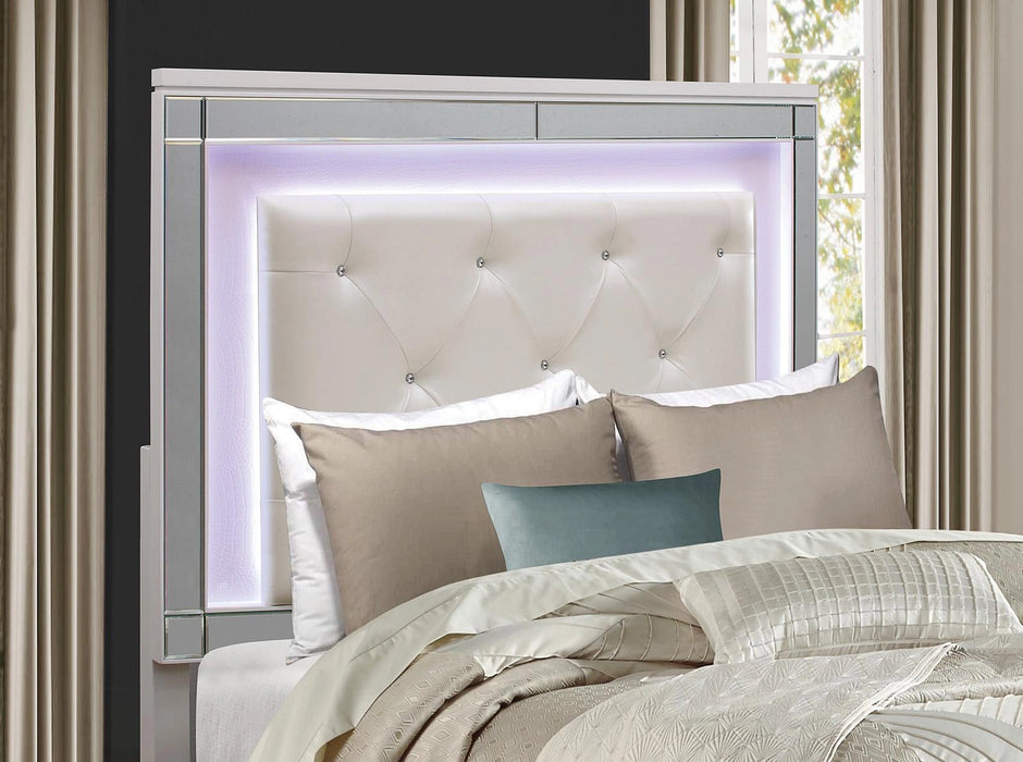 Five Star Furniture - Alonza Queen LED Panel Bed 1845LED-1