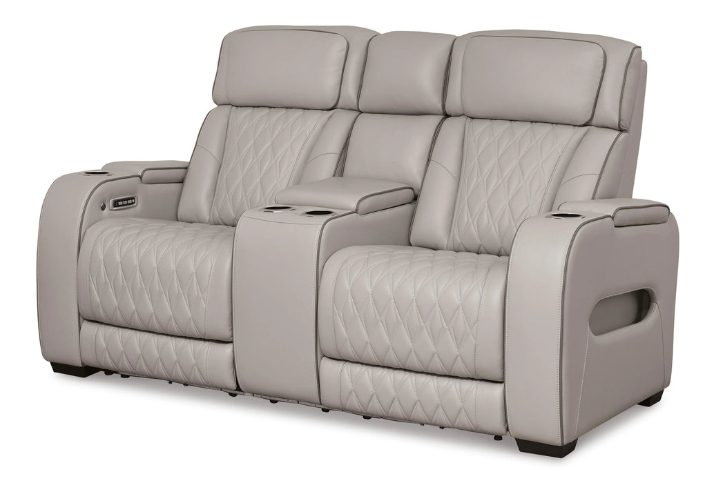 Five Star Furniture - Boyington Power Reclining Loveseat with Console