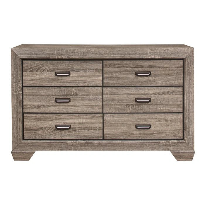 Five Star Furniture - Beechnut 6 Drawer Dresser in Natural 1904-5