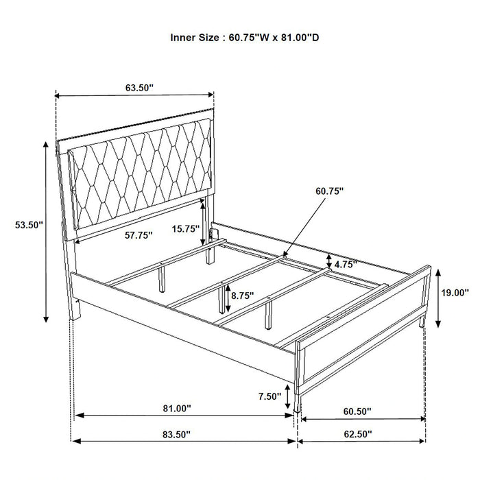 Five Star Furniture - Sonora Panel Bed