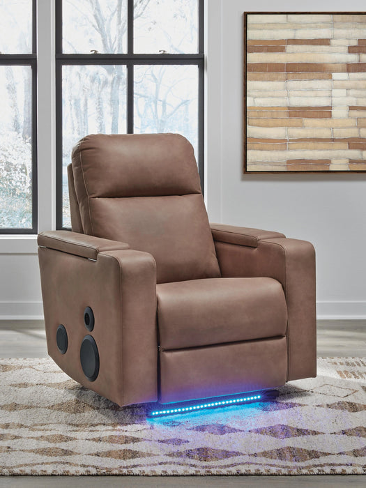 Five Star Furniture - Lorrenton Power Glider Recliner with Audio System