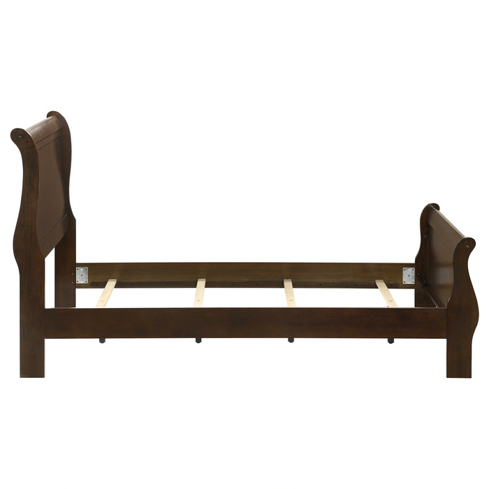 Five Star Furniture - Louis Philippe Sleigh Panel Bed