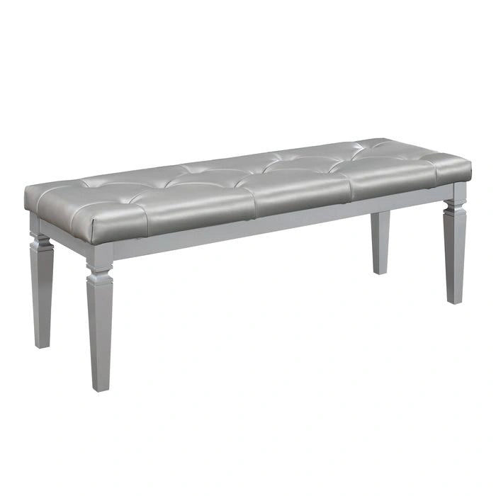 Five Star Furniture - Allura Bed Bench in Silver 1916-FBH