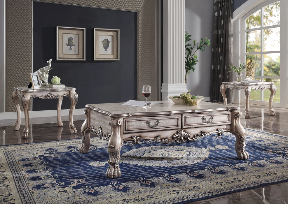 Five Star Furniture - Dresden Vintage Bone White Coffee Table