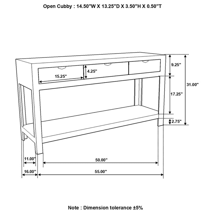 Five Star Furniture - Esther Console Table
