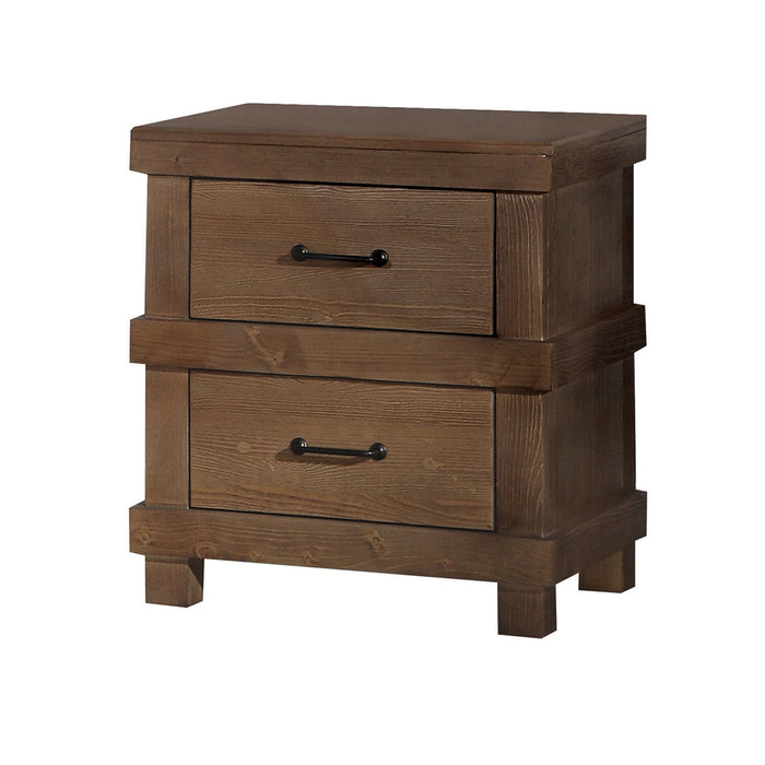 Five Star Furniture - Adams Antique Oak Nightstand