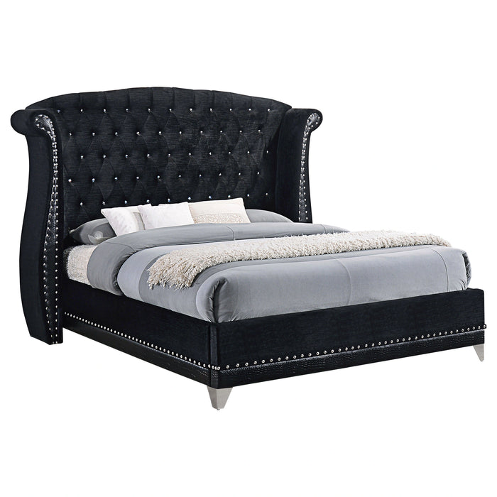 Five Star Furniture - Barzini Wingback Platform Bed