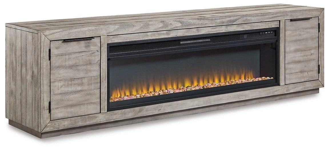 Five Star Furniture - Naydell 92" TV Stand with Electric Fireplace image