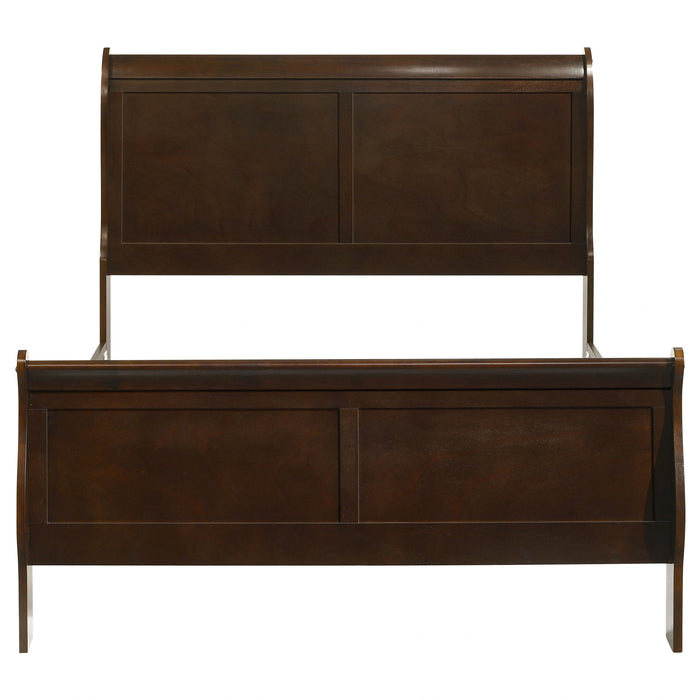 Five Star Furniture - Louis Philippe Sleigh Panel Bed