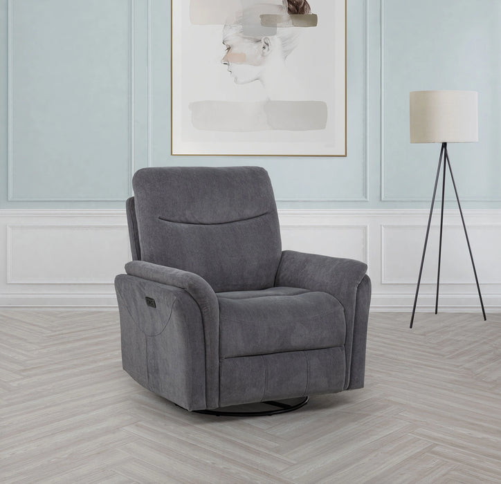 Five Star Furniture - Adler Power Swivel Glider Recliner