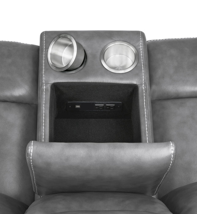 Five Star Furniture - Conrad Reclining Glider Loveseat