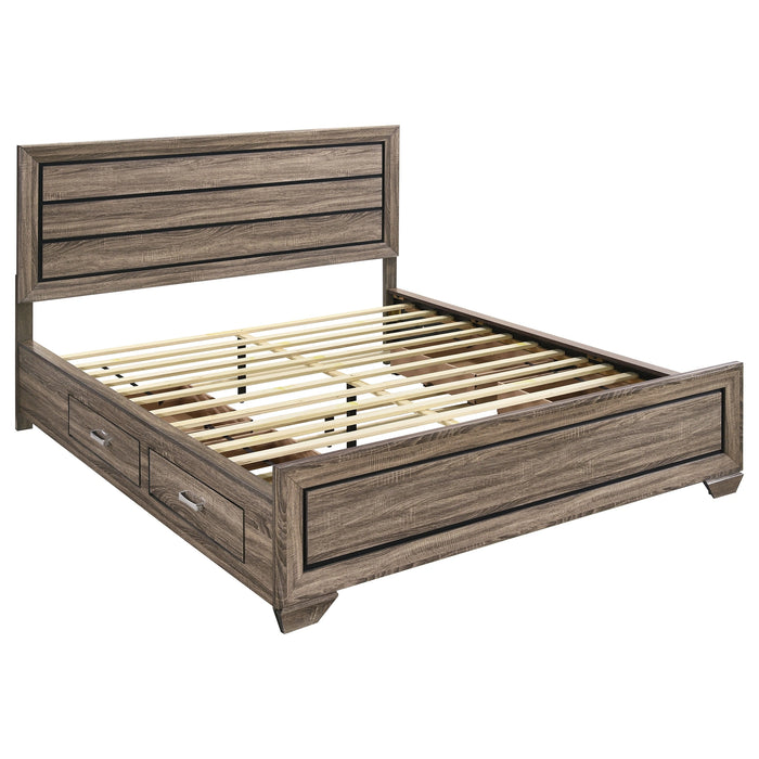 Five Star Furniture - Kauffman Panel Platform Storage Bed