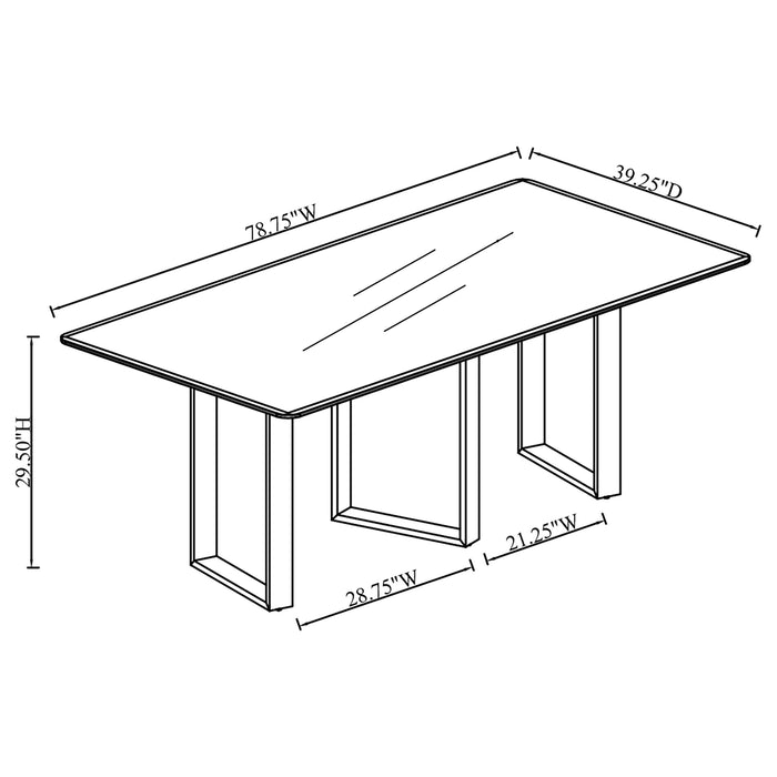 Five Star Furniture - Desden Dining Table