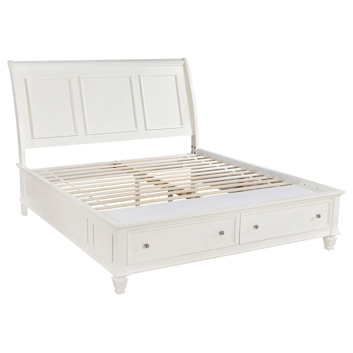 Five Star Furniture - Sandy Beach Panel Platform Storage Bed