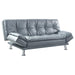 Five Star Furniture - Dilleston Tufted Back Upholstered Sofa Bed Grey image