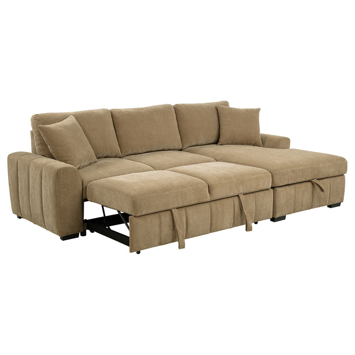 Five Star Furniture - Pastrana Pull-Out Sleeper Sectional Sofa