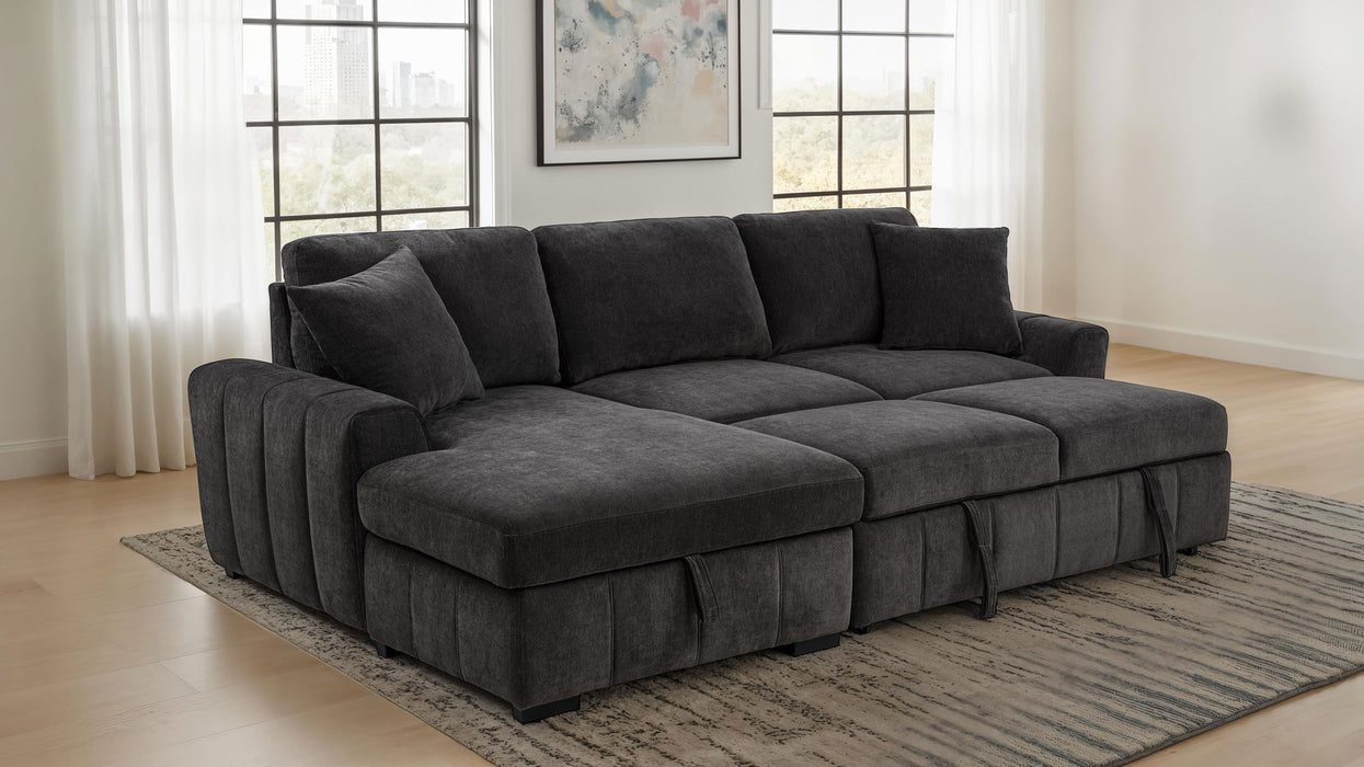 Five Star Furniture - Pastrana Pull-Out Sleeper Sectional Sofa