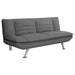 Five Star Furniture - Julian Upholstered Sofa Bed with Pillow-top Seating Grey image