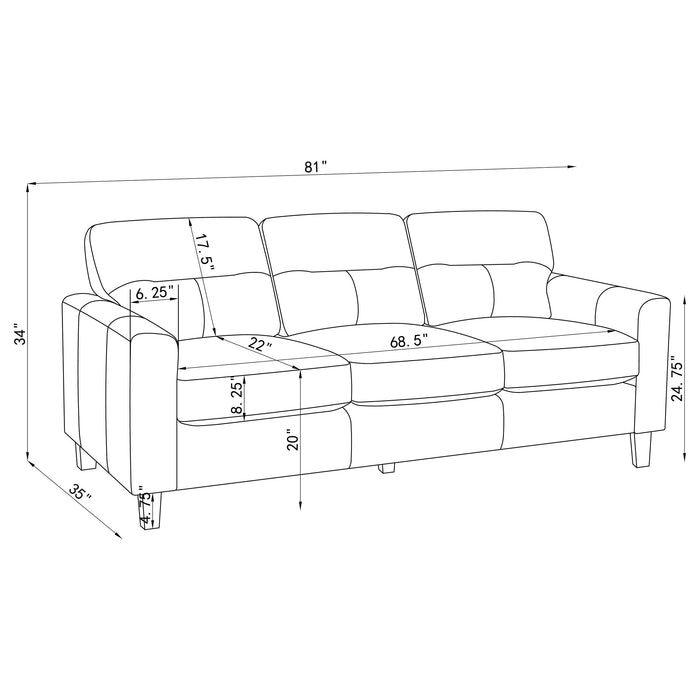 Five Star Furniture - Scotland Sofa Set