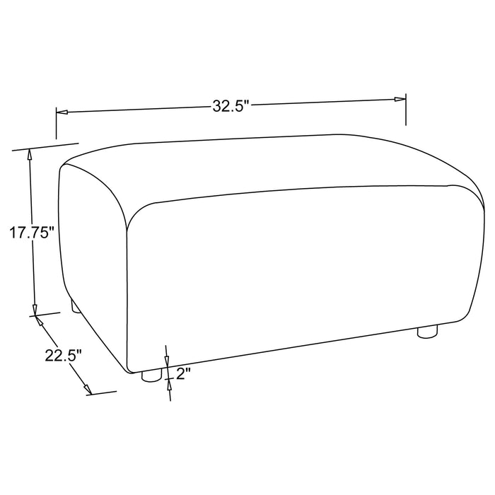 Five Star Furniture - Burnett Ottoman