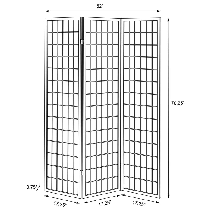 Five Star Furniture - Carrie Three-Panel Room Divider