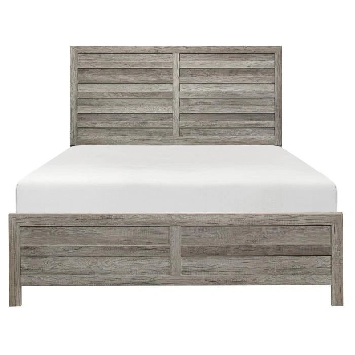 Five Star Furniture - Mandan Full Panel Bed in Weathered Gray 1910GYF-1*