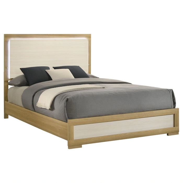 Five Star Furniture - Hyland Panel Bed with LED Lighting