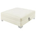 Five Star Furniture - Chaviano Upholstered Ottoman Pearl White image