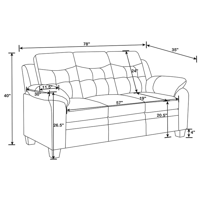 Five Star Furniture - Finley Sofa Set