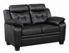 Five Star Furniture - Finley Tufted Upholstered Loveseat Black image