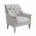 Five Star Furniture - Avonlea Sloped Arm Tufted Chair Grey image