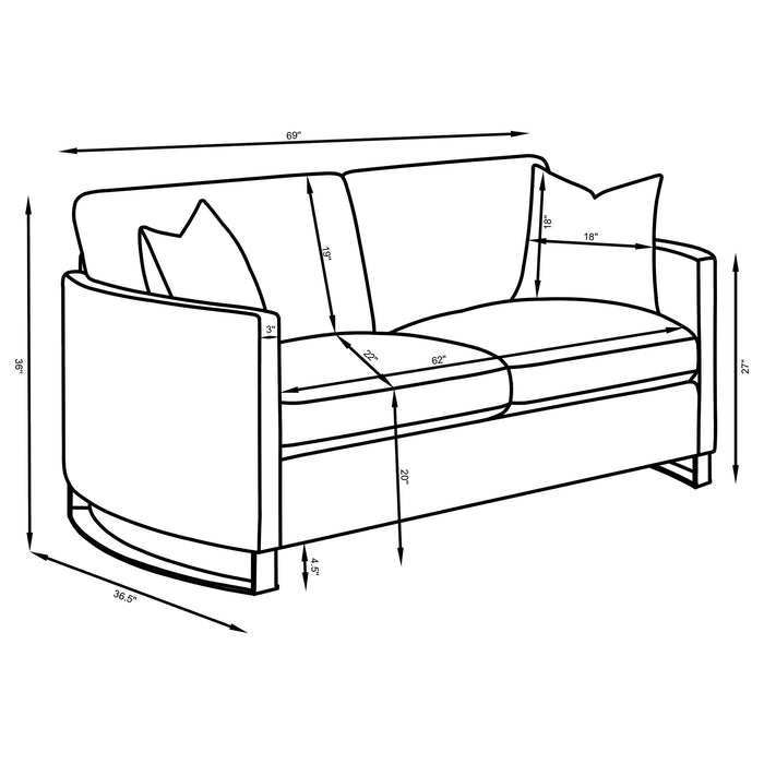 Five Star Furniture - Corliss Loveseat