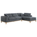 Five Star Furniture - Persia 2-piece Modular Sectional Grey image