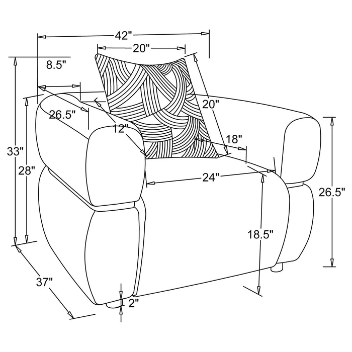 Five Star Furniture - Jeanette Sofa Set