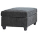 Five Star Furniture - Mccord Upholstered Ottoman Dark Grey image