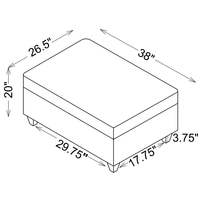 Five Star Furniture - Mccord Ottoman